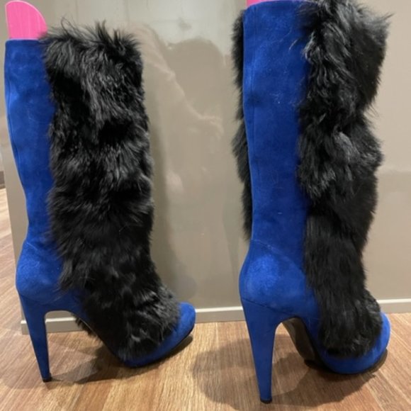 Giuseppe Zanotti Fur Women Boots, Mink Fur, Brand new, size 8.5-9, heeled boots - Picture 5 of 7